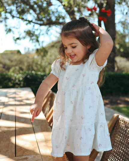 Harper Dress ~ White Floral