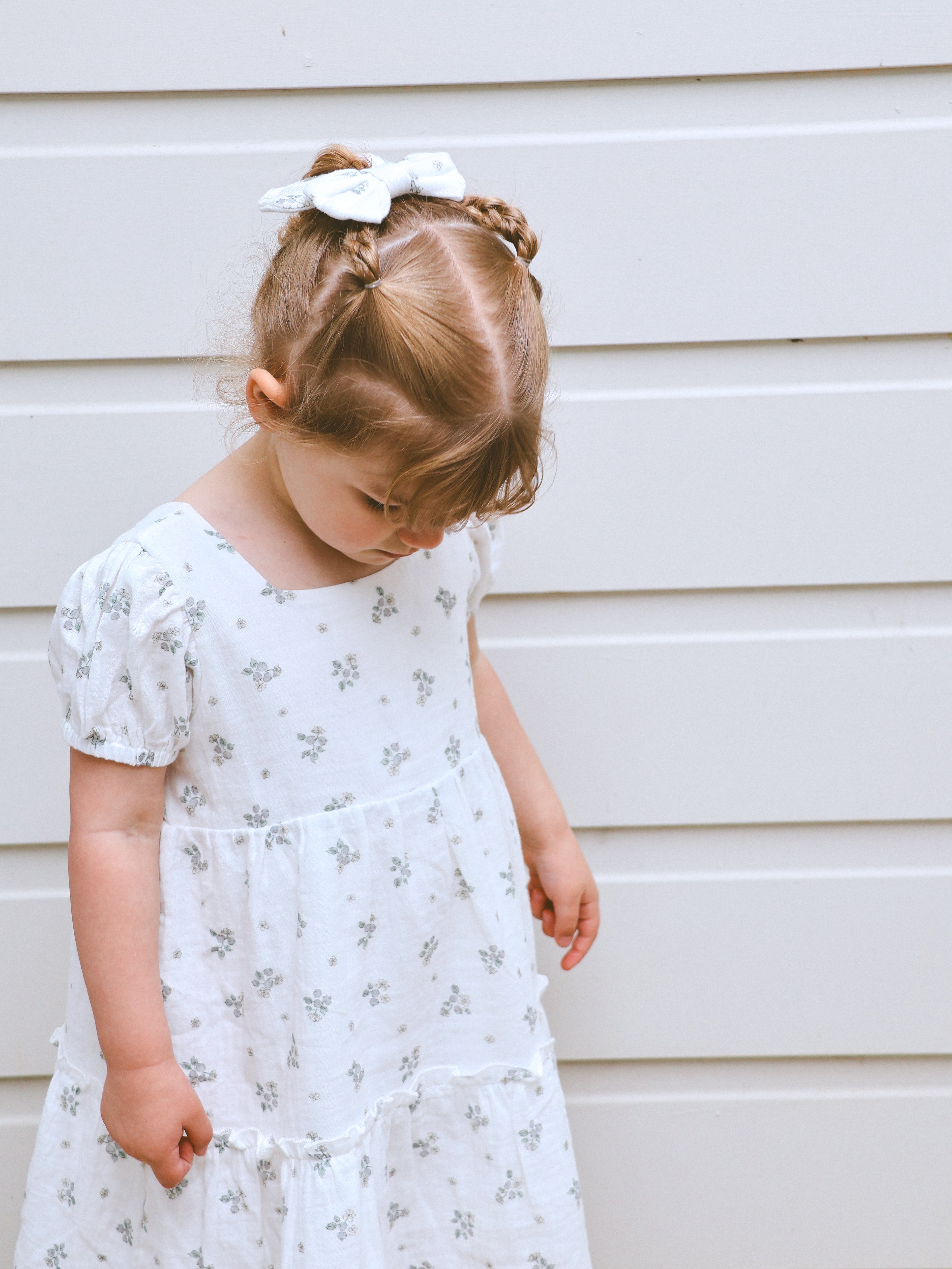 Organic cotton Harper Dress Blueberry