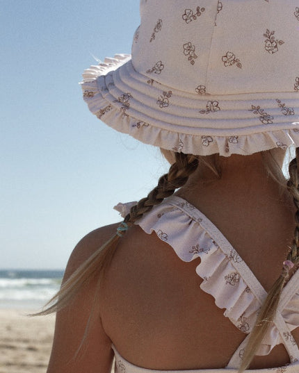 Floral Frill Swimhat
