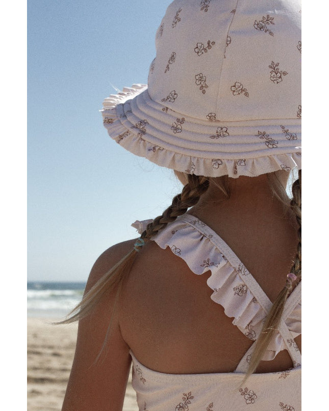 Floral Frill Swimhat