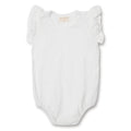 Organic Cotton Bodysuit - White