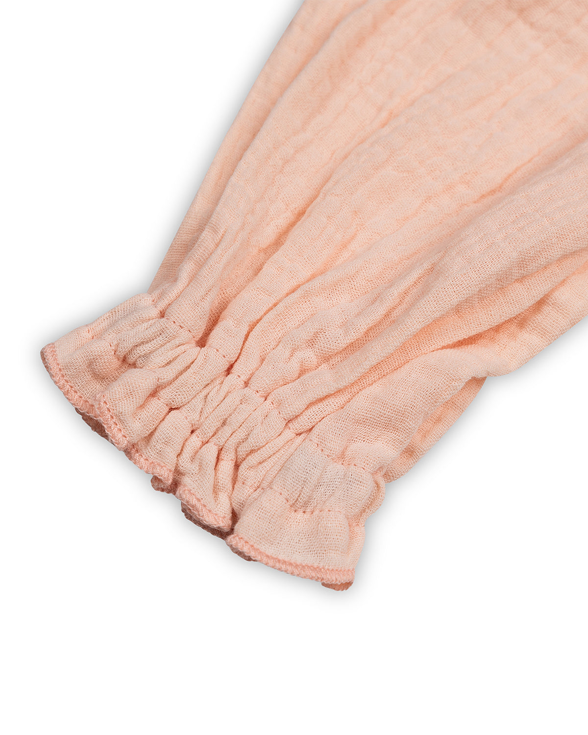 Organic Cotton Oaklee Blouse Peach