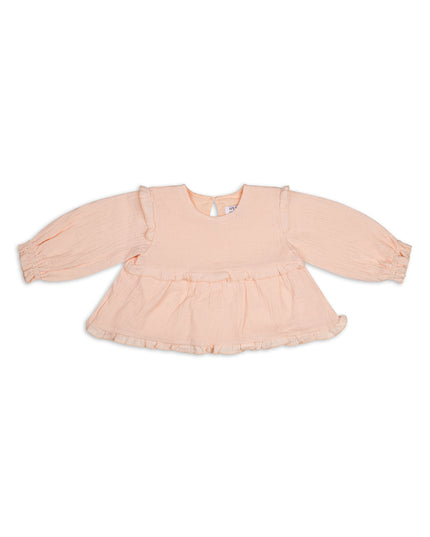 Oaklee Blouse Peach