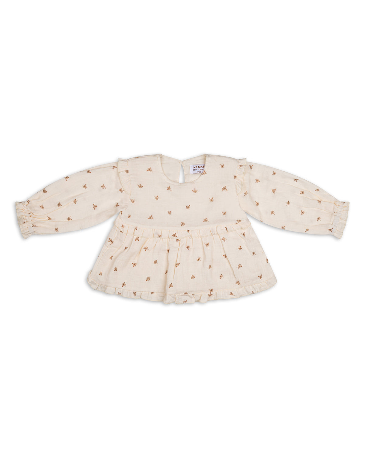 Organic cotton Oaklee Blouse Floral