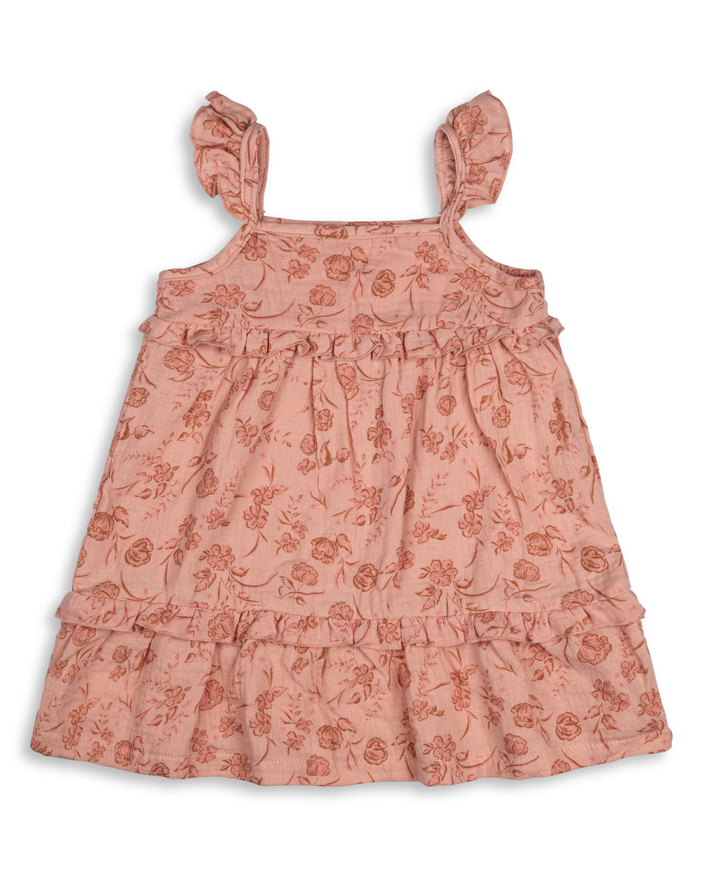 Ada Frill Dress Vintage Pink