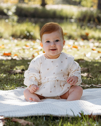 Evelyn Bubble Romper Floral