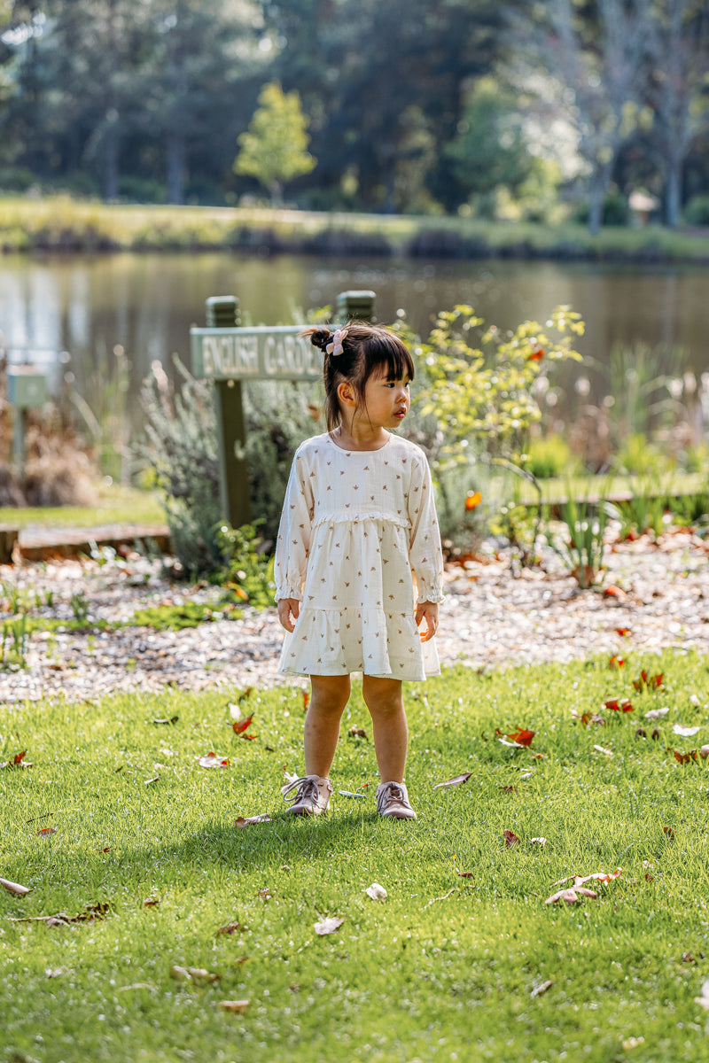 Organic Cotton Ivy Dress - Floral