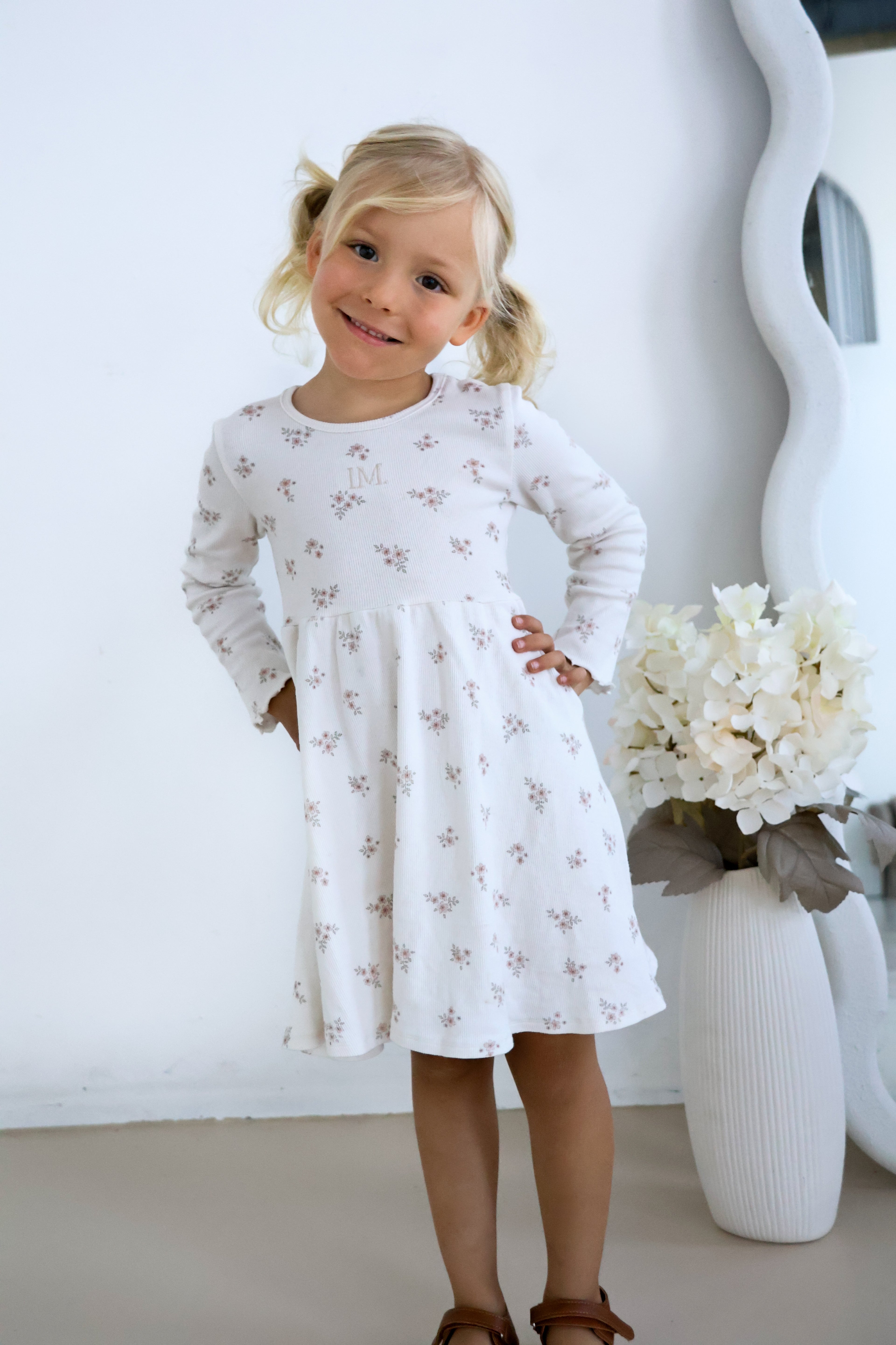 Organic Cotton Maya Dress - Isla Floral