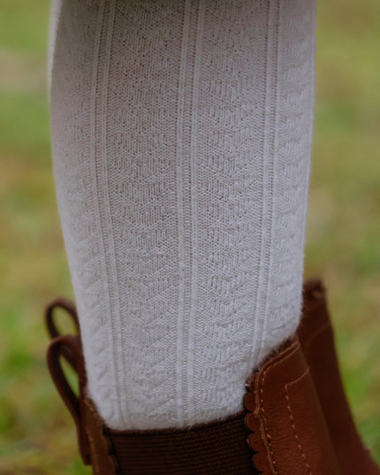 Organic cotton heart stockings