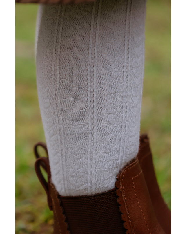 Organic cotton heart stockings