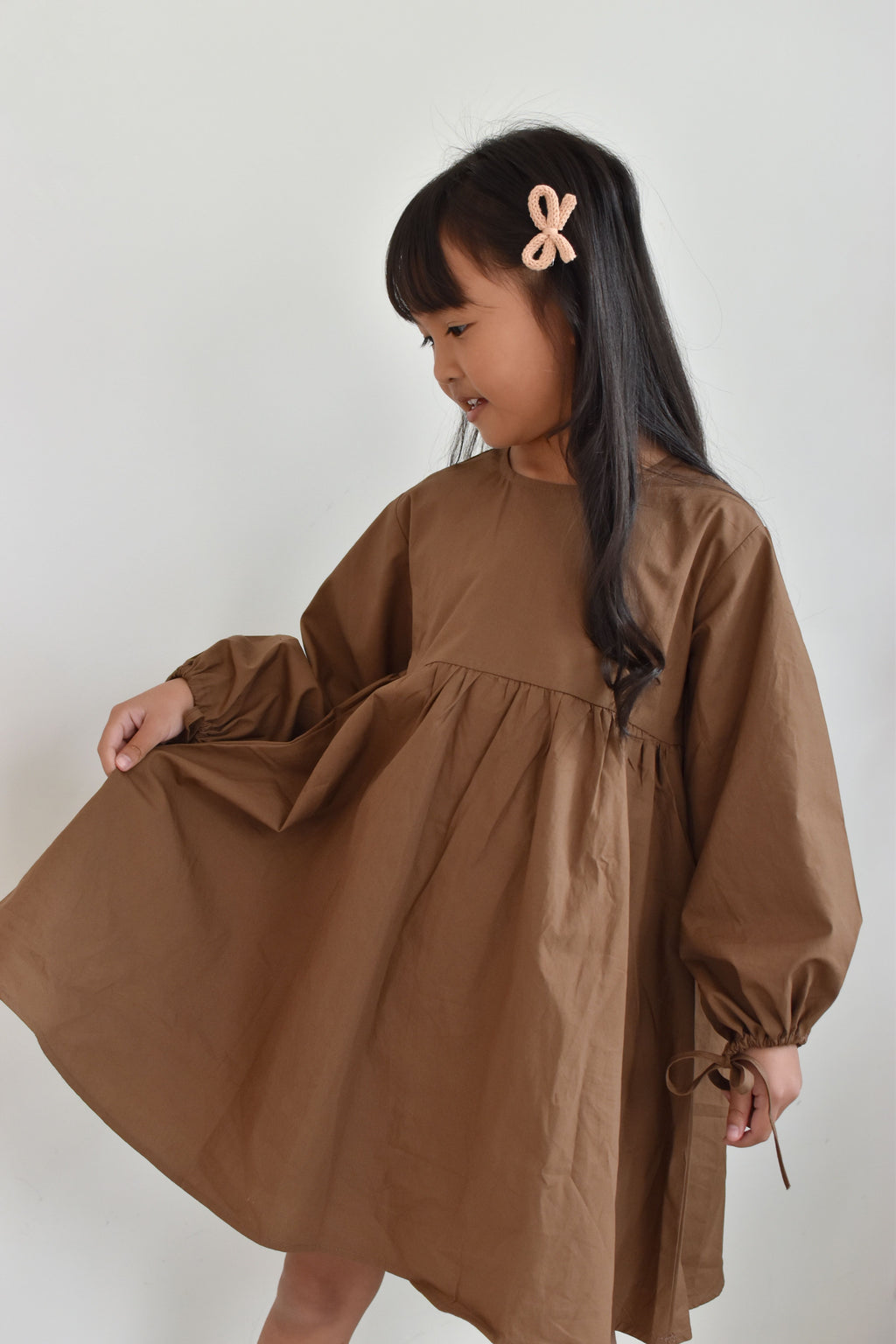 Organic Cotton Long Sleeve Dress