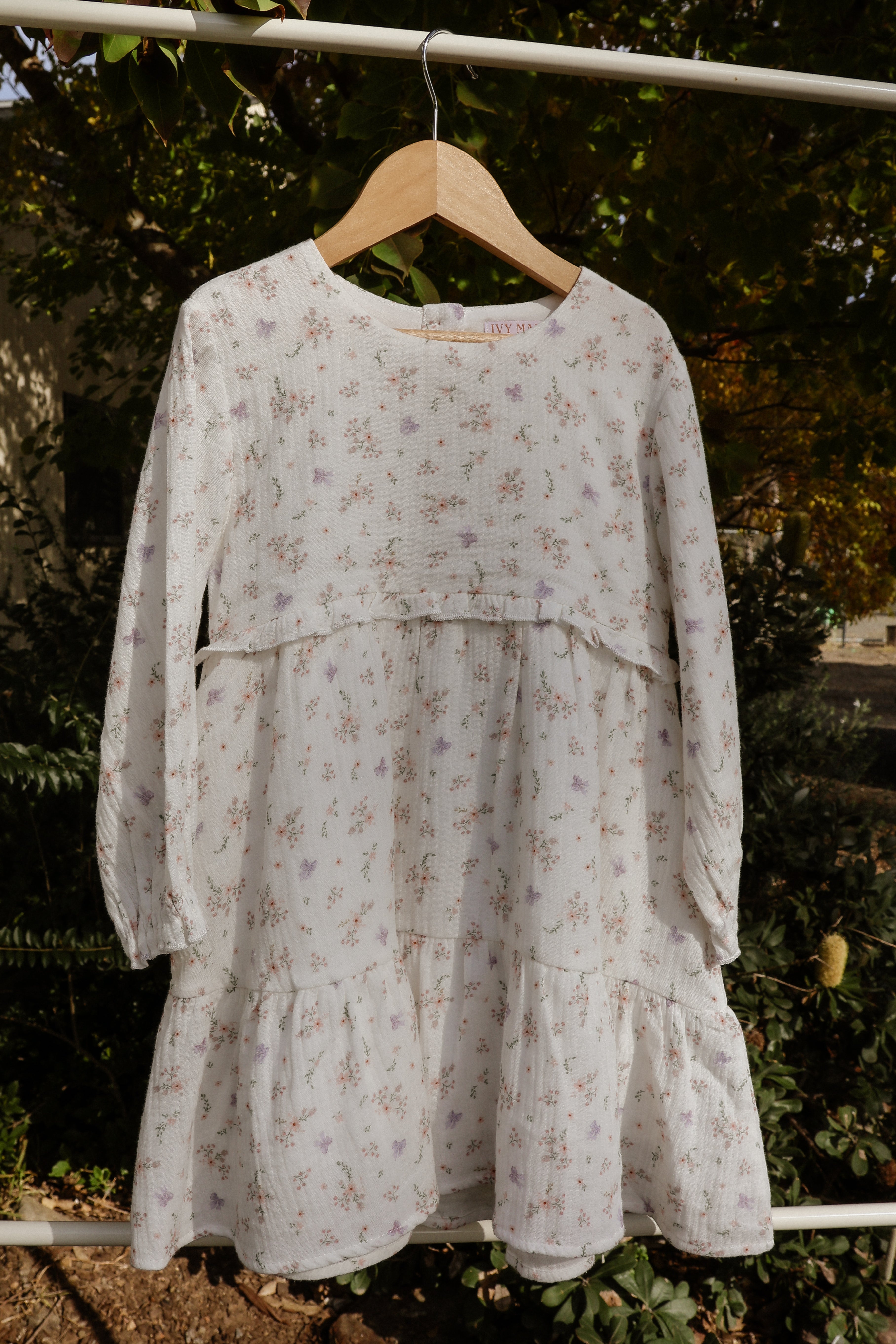 Organic Cotton Ivy Dress - Thea Floral