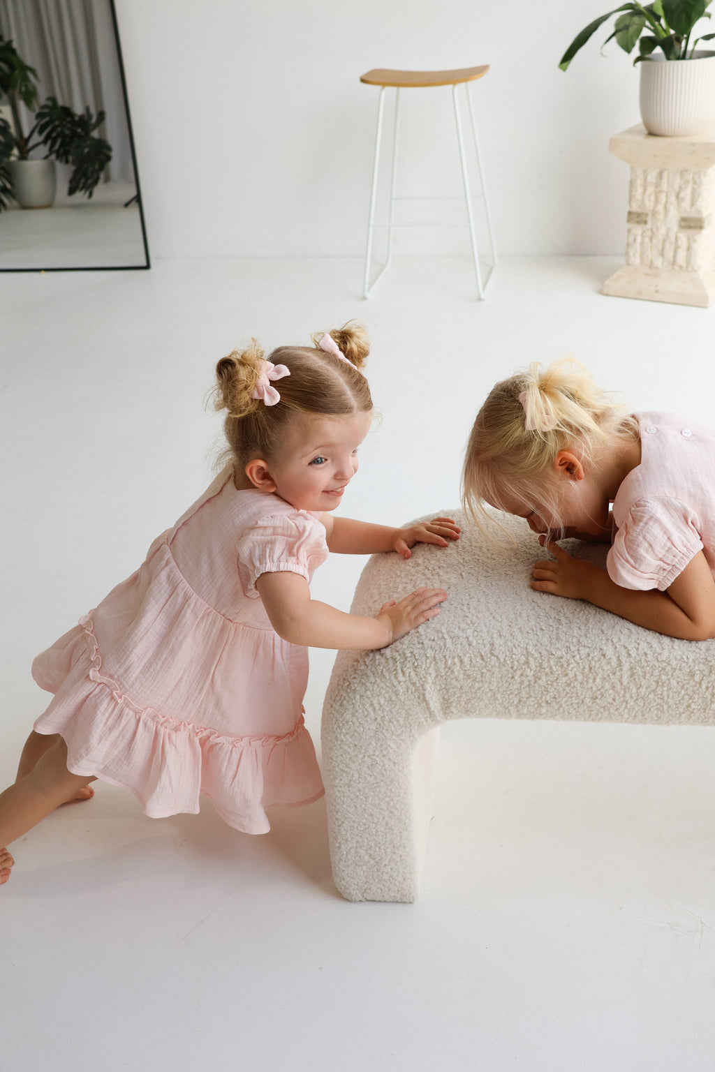 Organic cotton Harper Dress Petal