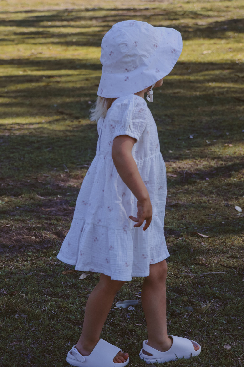 Harper Dress ~ White Floral
