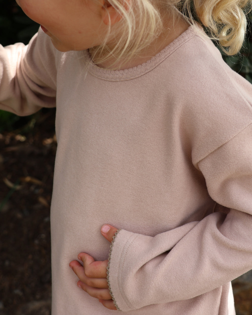 The Florence Scalloped Set - Fawn