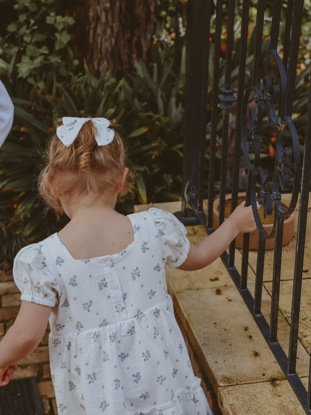 Organic cotton Harper Dress Blueberry