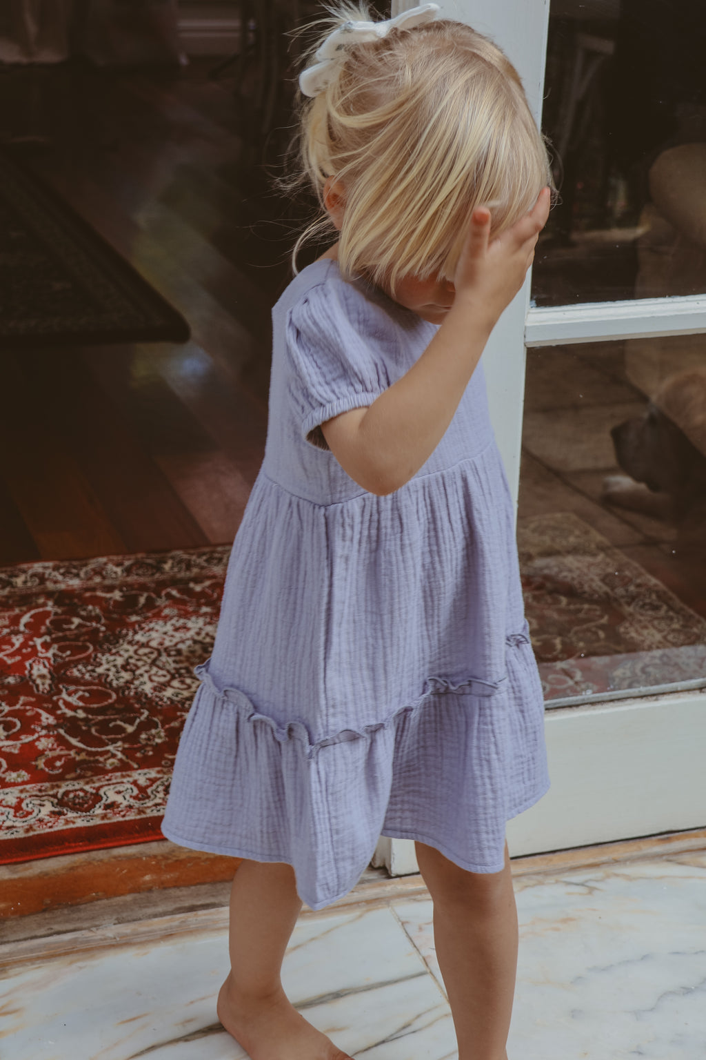Harper Dress ~ Blue Violet