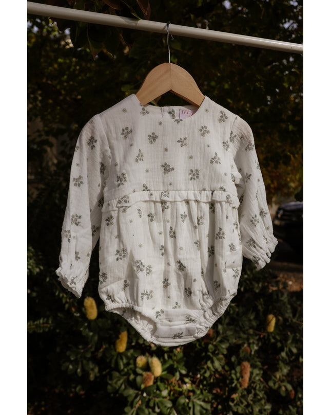 Evelyn Romper ~ Blueberry