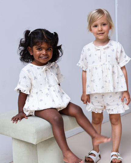 Organic Cotton Stella Set Bluebell