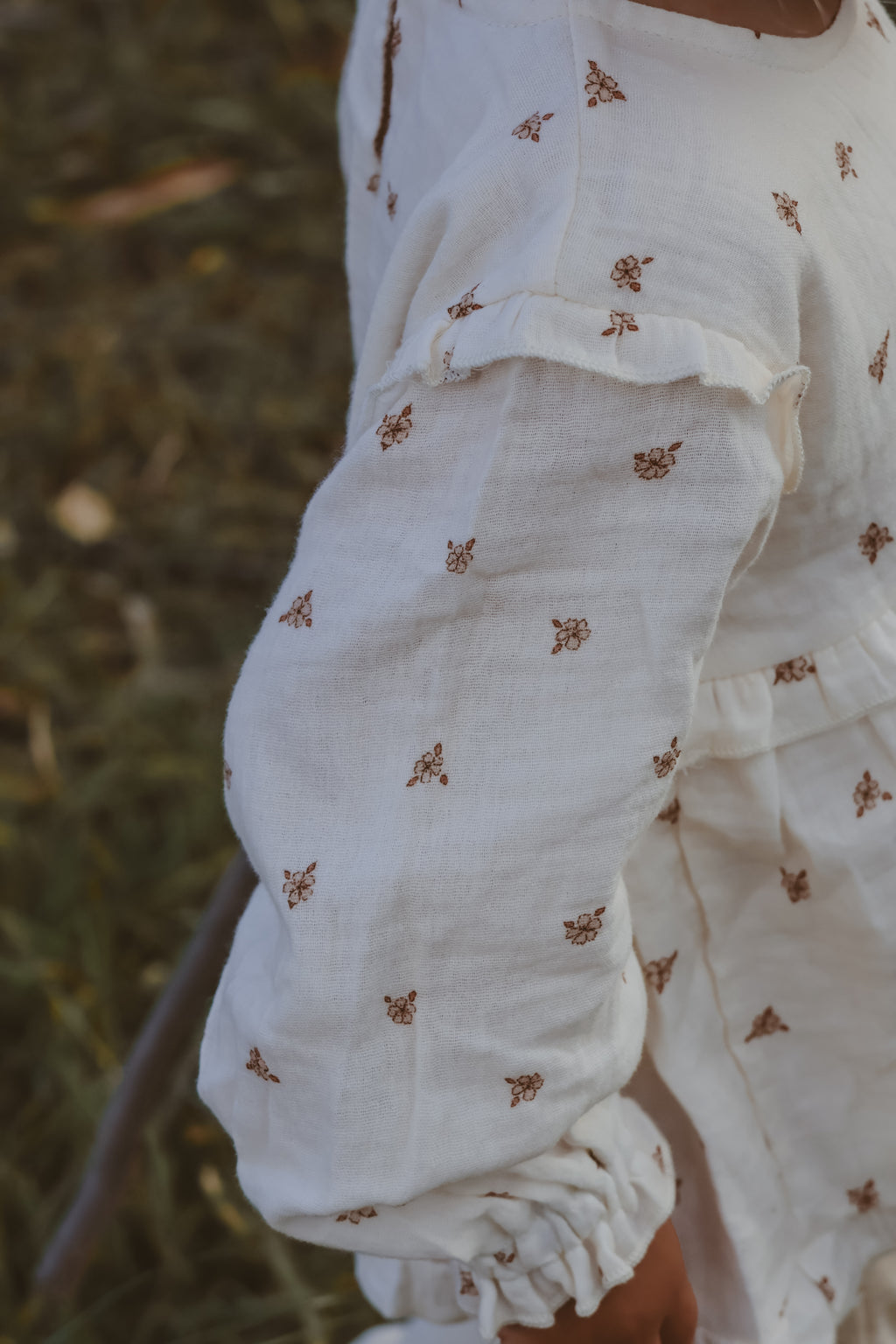 Organic Cotton Oaklee Blouse Floral
