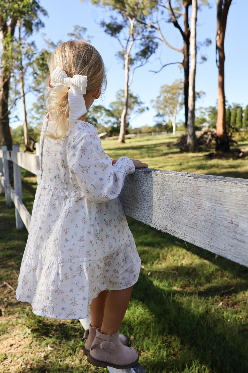 Organic Cotton Ivy Dress - Thea Floral