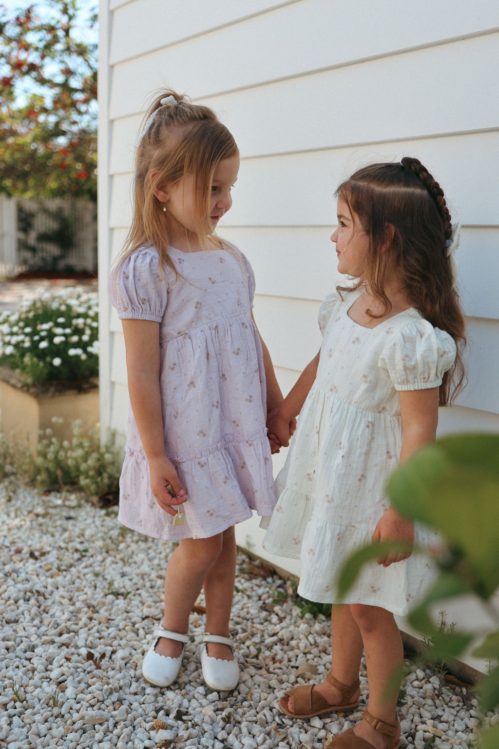 Harper Dress ~ White Floral