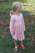 Organic Cotton Maya Dress - Pink