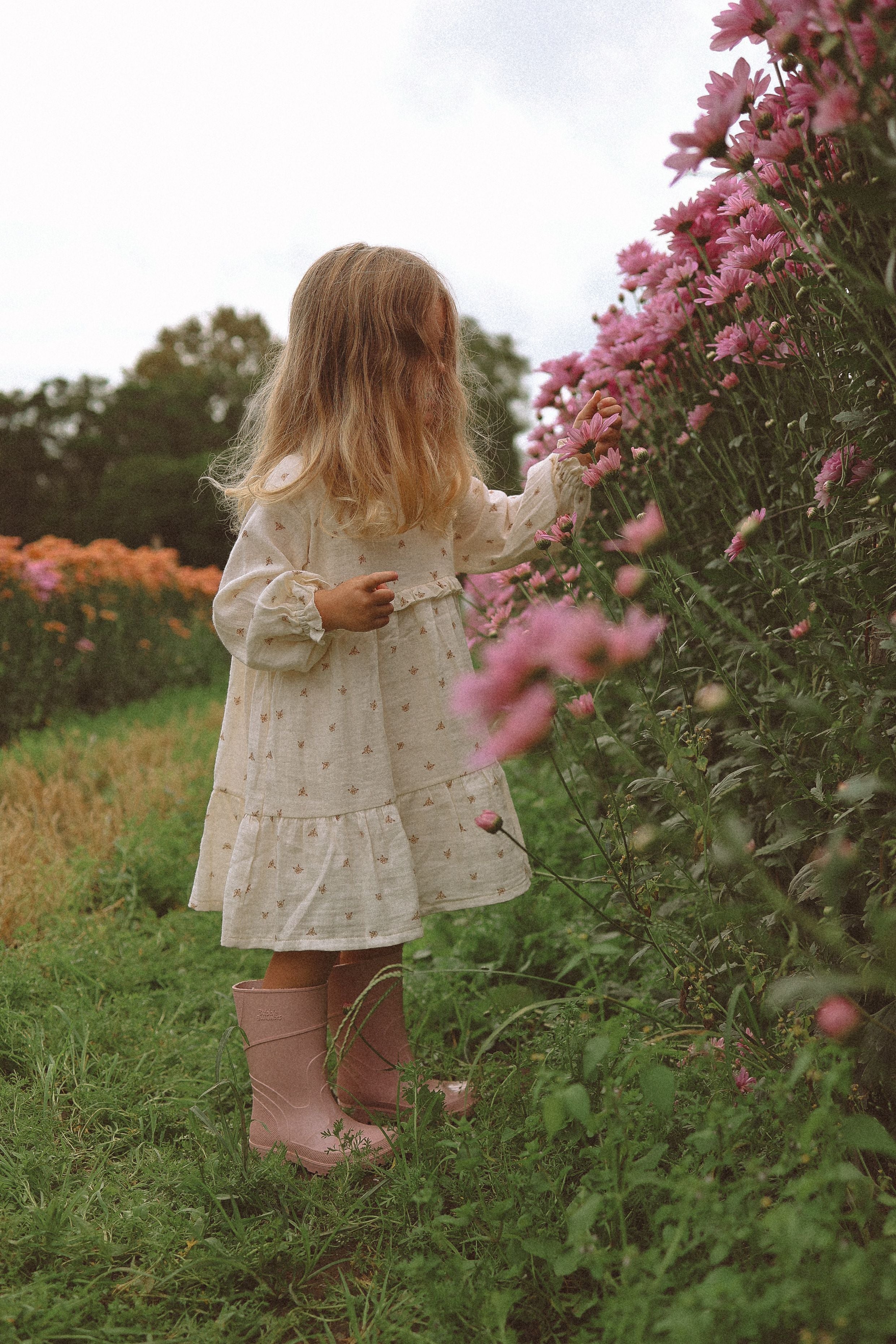 Organic Cotton Ivy Dress - Floral
