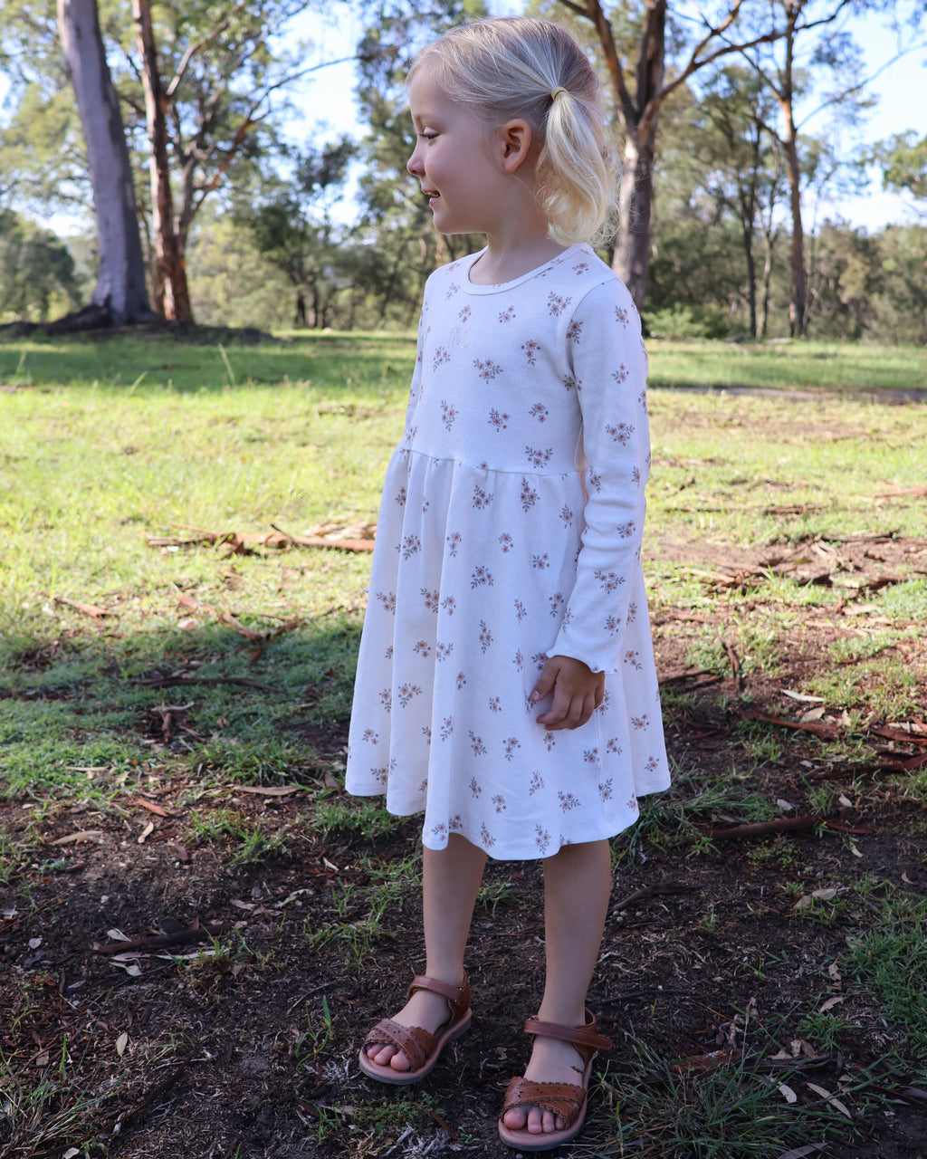 Organic Cotton Maya Dress - Isla Floral