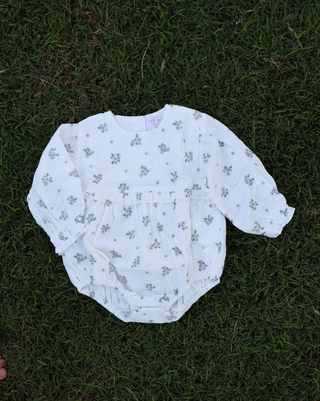 Evelyn Romper ~ Blueberry