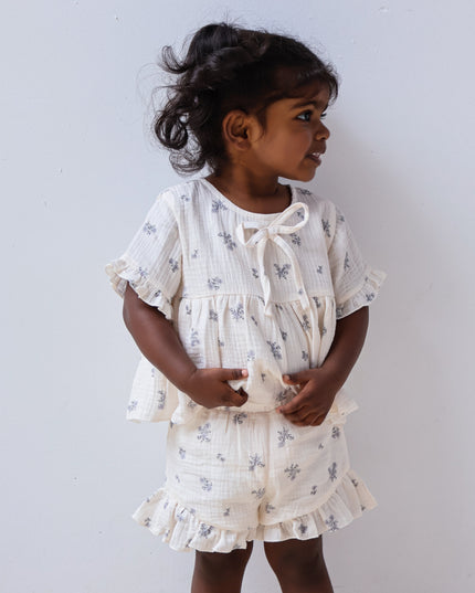 Organic Cotton Stella Set Bluebell