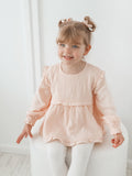 Organic Cotton Oaklee Blouse Peach