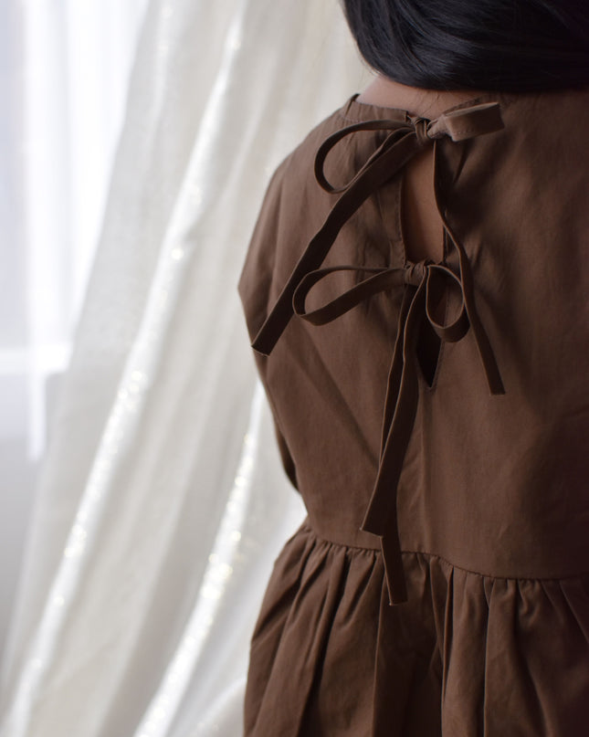 Organic Cotton Long Sleeve Dress