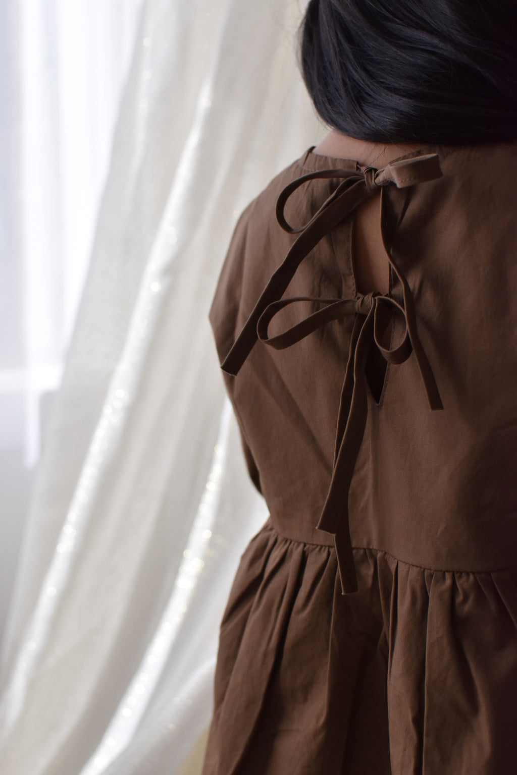 Organic Cotton Long Sleeve Dress
