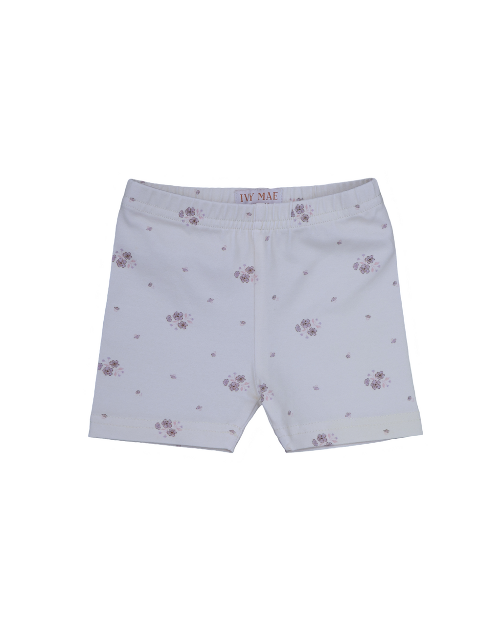 Organic Cotton Floral Bike Shorts