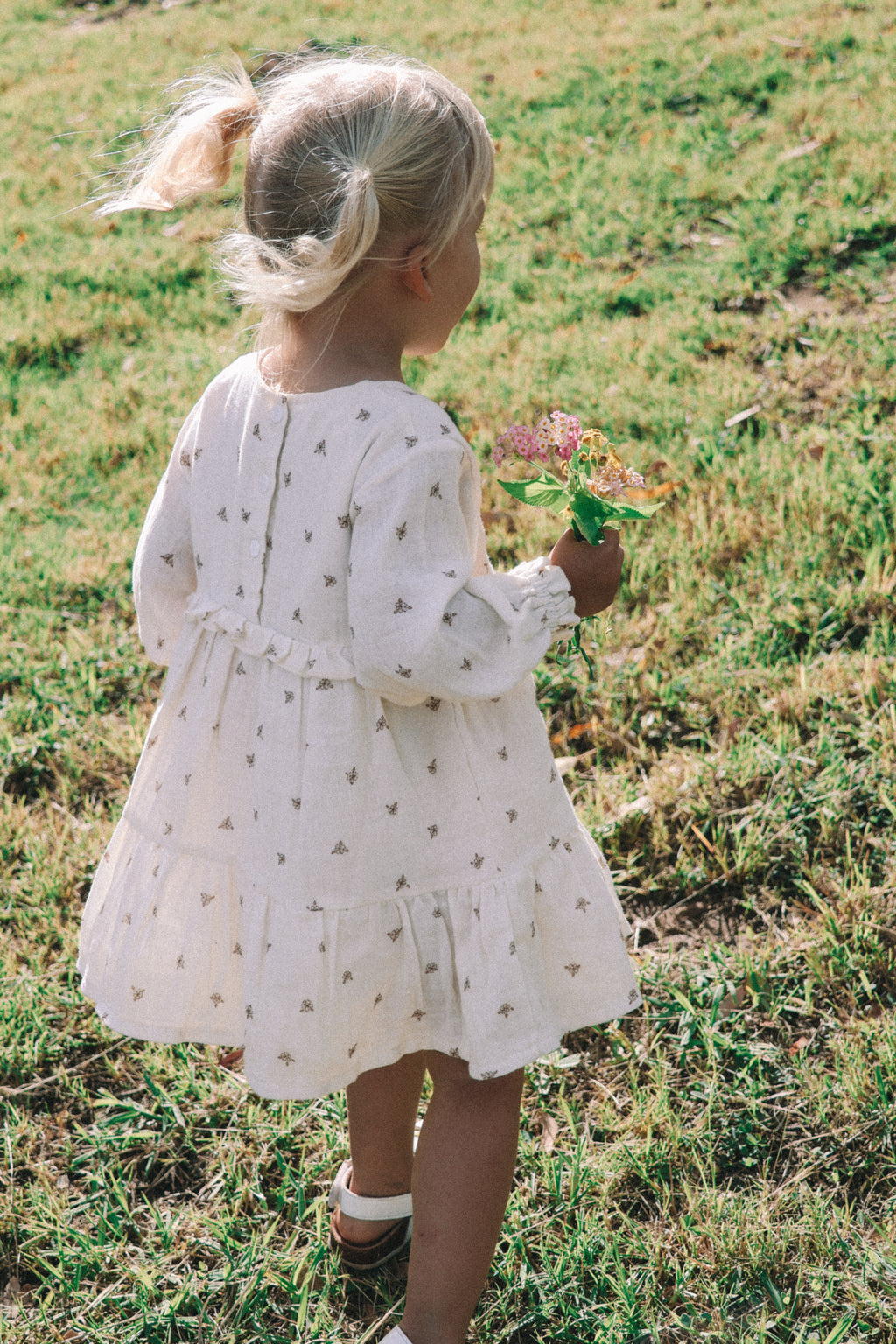 Organic Cotton Ivy Dress - Floral