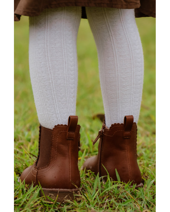 Organic cotton heart stockings