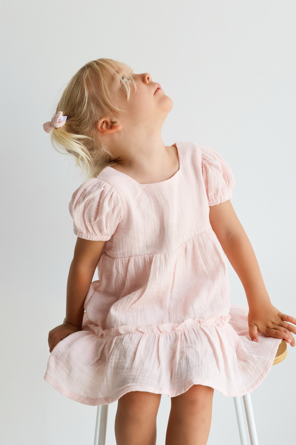 Organic cotton Harper Dress Petal