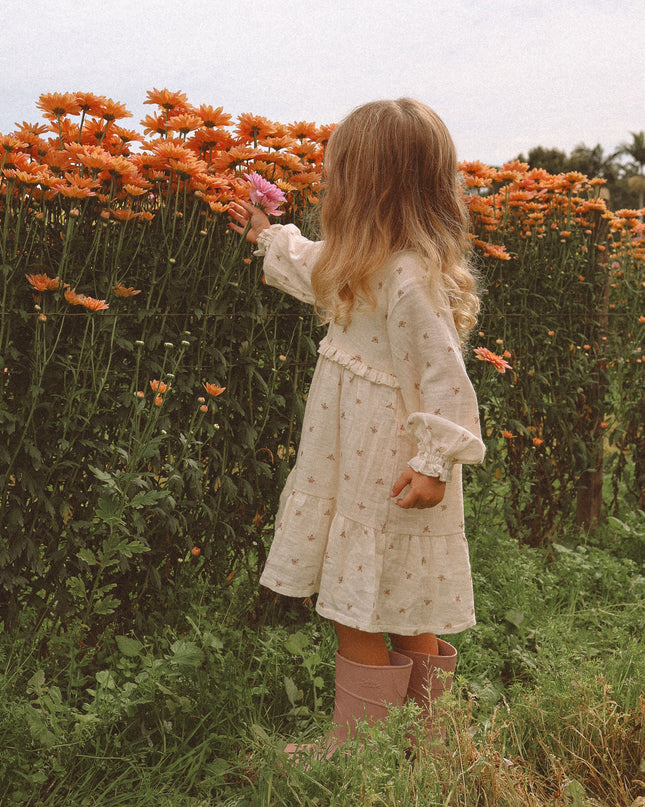 Organic Cotton Ivy Dress Floral