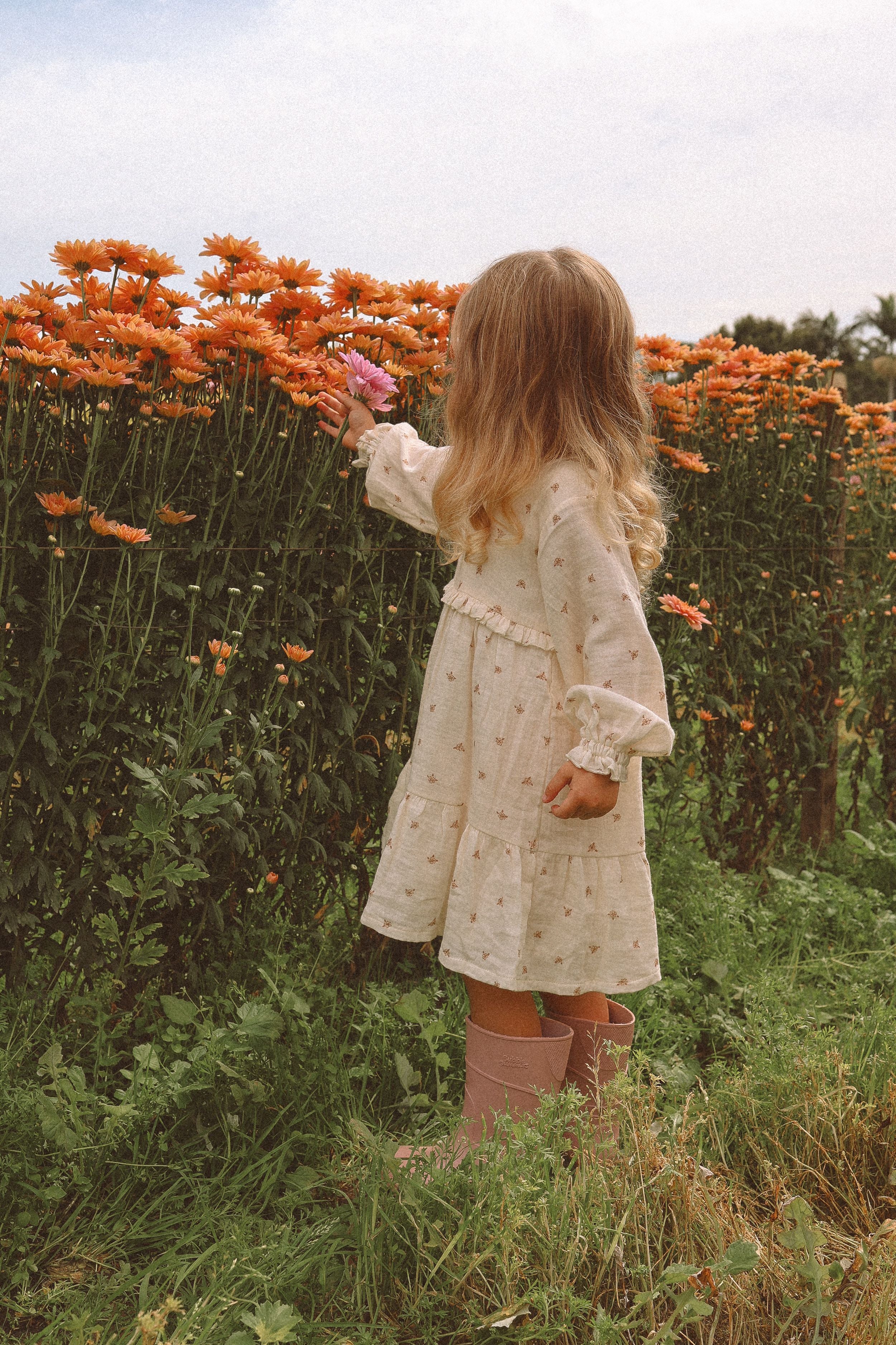 Organic Cotton Ivy Dress Floral