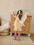 Mila Frill Shorts ~ Buttercream