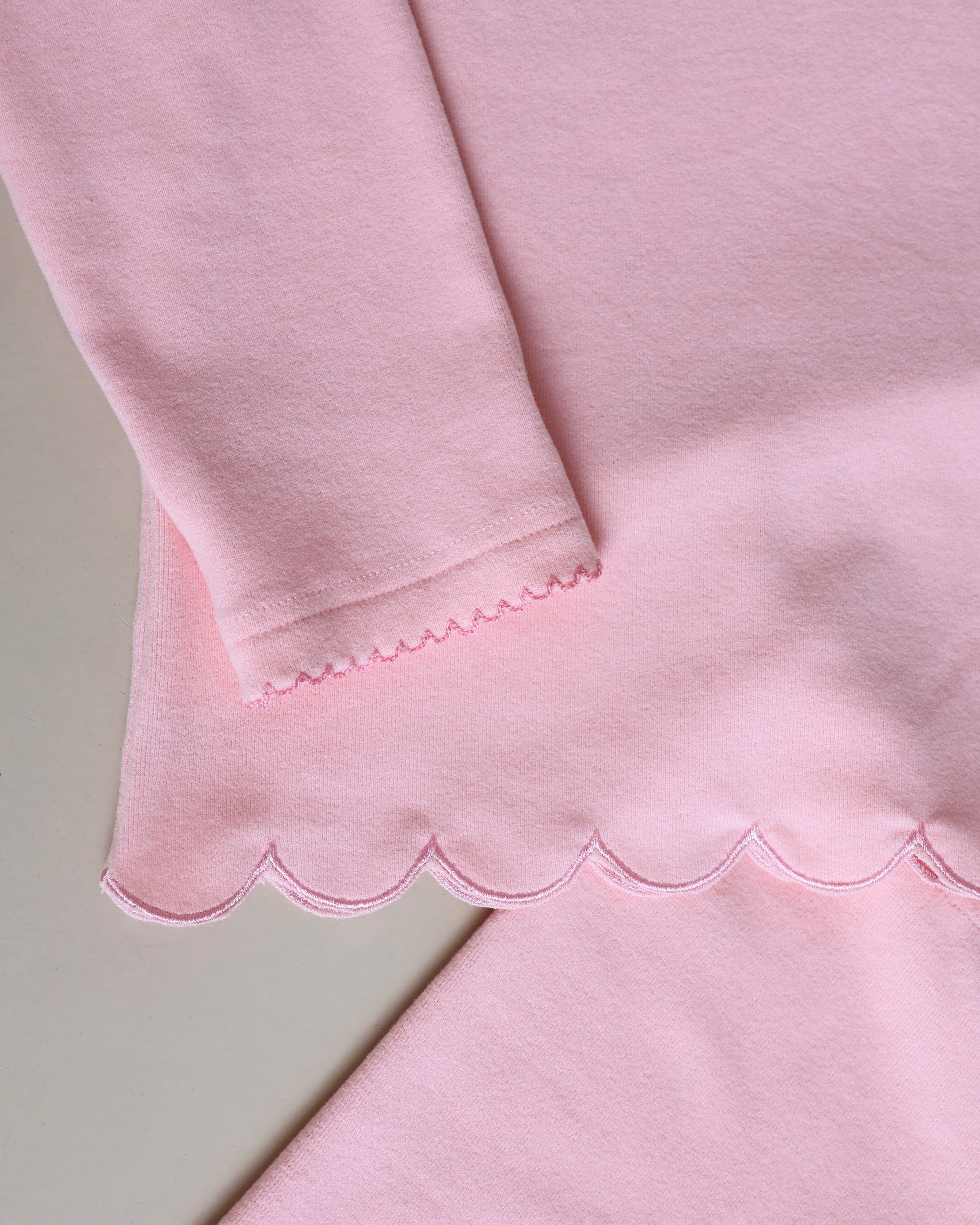 The Florence Scalloped Set - Marshmallow