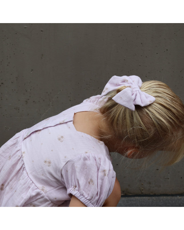 Large Bow Clip - Aria Floral