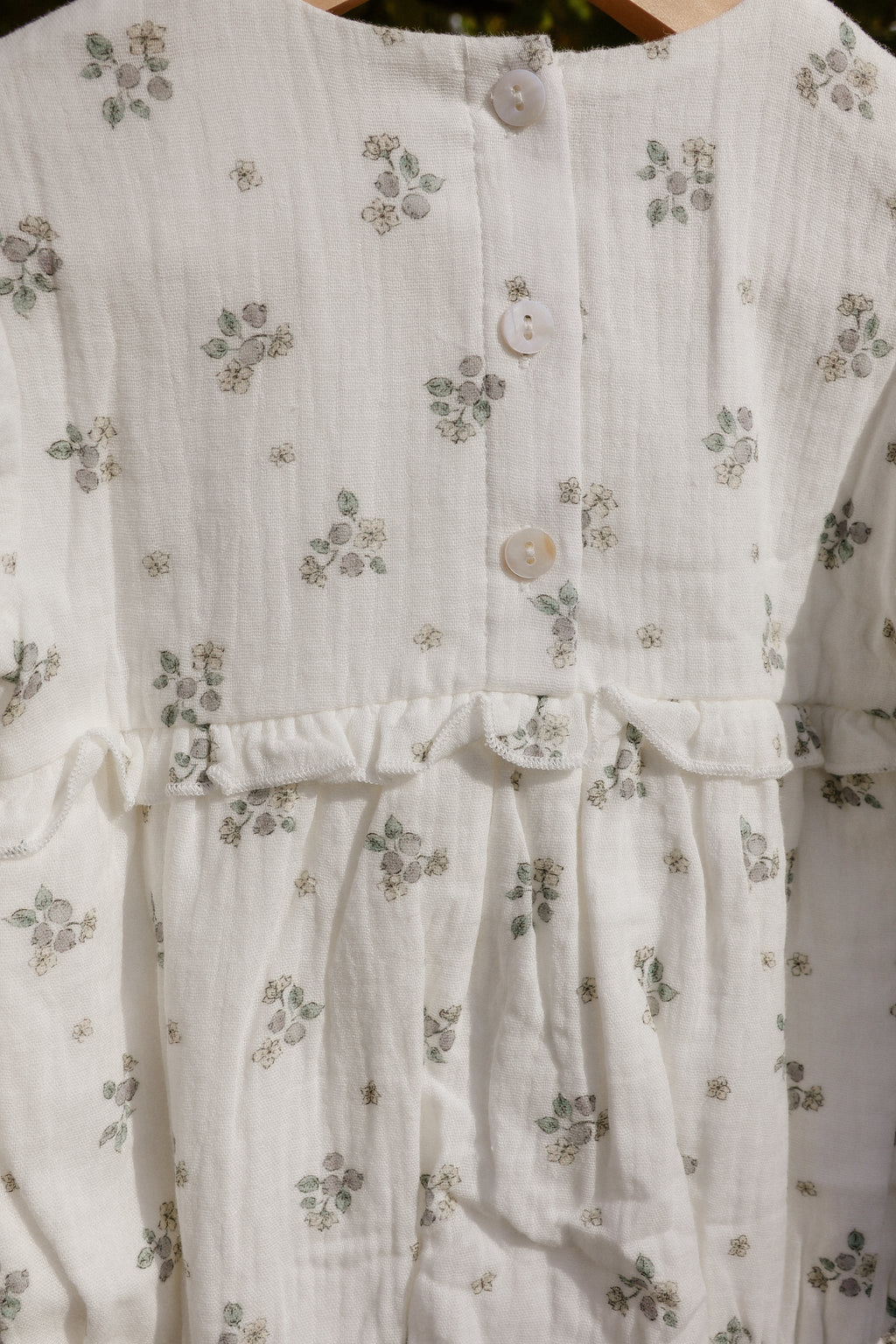 Organic Cotton Ivy Dress Blueberry
