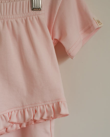 Pink Frill Shorts