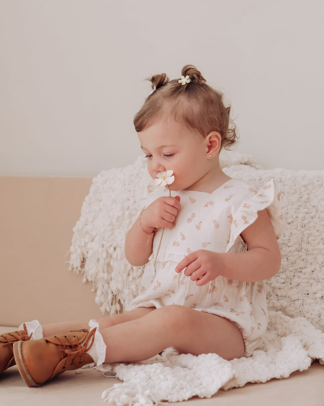 Floral Bubble Romper