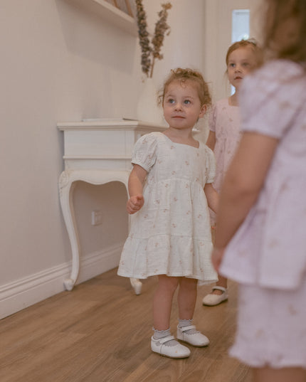 Harper Dress ~ White Floral