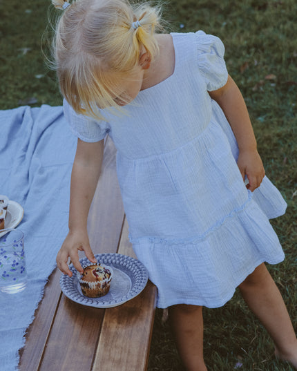 Harper Dress ~ Ice Blue