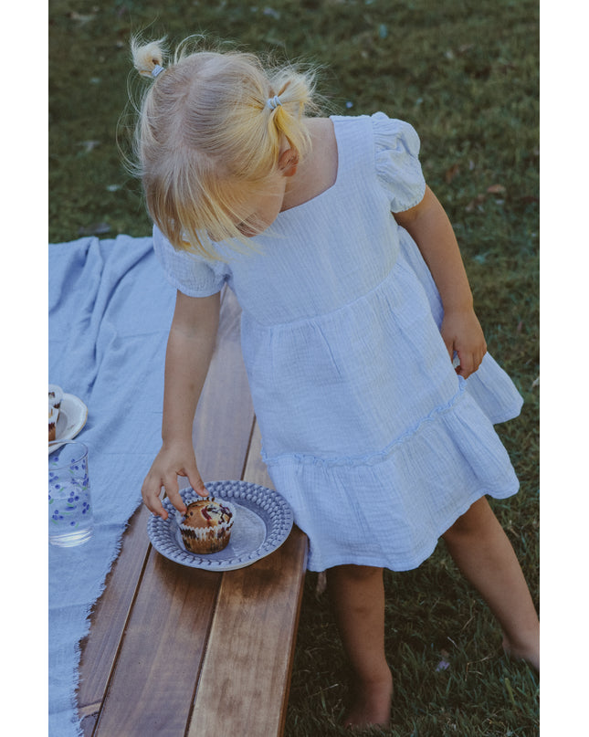 Harper Dress ~ Ice Blue