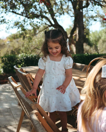 Harper Dress ~ White Floral